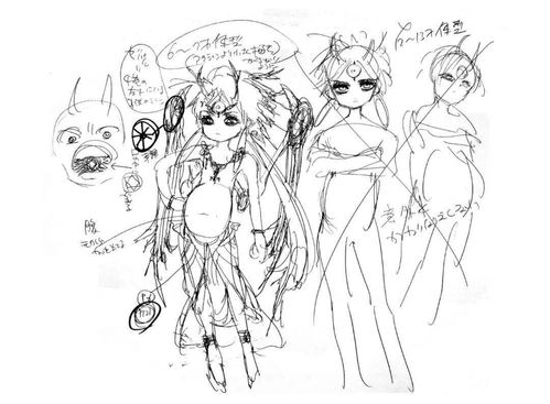 魔笛MAGI线稿技法解析 第35期绘画技能分享与技术咨询